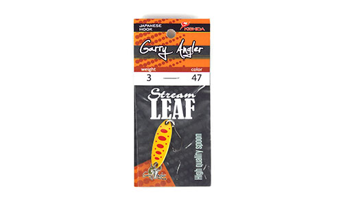 Блесна колеблющаяся Garry Angler Stream Leaf 10.0g. 5 cm. цвет #47 UV - оптовый интернет-магазин рыболовных товаров Пиранья 3