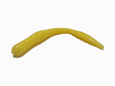   TroutMania Fat Worm 3,0", 7,62, 1,8, .008 Cheese (Bubble Gum), .6 -  -   