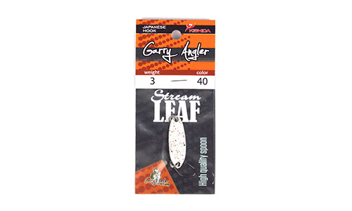 Блесна колеблющаяся Garry Angler Stream Leaf  5.0g. 3.7 cm. цвет #40 UV - оптовый интернет-магазин рыболовных товаров Пиранья 3