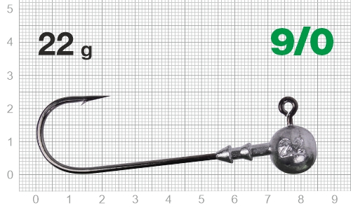 Джигер Nautilus Long Power NLP-1110 hook № 9/0 22гр - оптовый интернет-магазин рыболовных товаров Пиранья