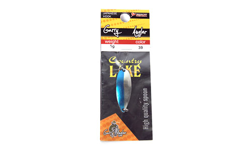Блесна колеблющаяся Garry Angler Country Lake 5.0g. 4 cm. цвет #39 UV - оптовый интернет-магазин рыболовных товаров Пиранья 3
