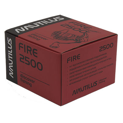 Катушка Nautilus Fire 2500 - оптовый интернет-магазин рыболовных товаров Пиранья 9