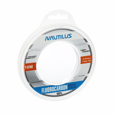 ����� Nautilus Fluorocarbon Shock leader 100% 0,181��.,2,2��, 10�.clean NEW - ������� ��������-������� ���������� ������� �������