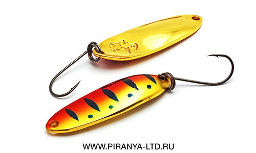 Блесна колеблющаяся Garry Angler Stream Leaf  5.0g. 3.7 cm. цвет #22 UV - оптовый интернет-магазин рыболовных товаров Пиранья