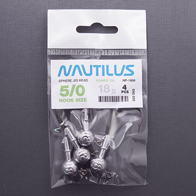  Nautilus Power 120 NP-1608 hook 5/0 18 -  -    2