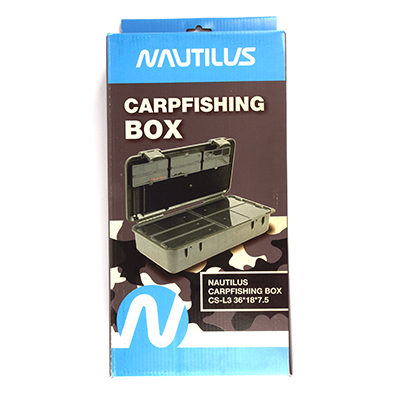  Nautilus Carpfishing Box CS-L3 36*18*7,5 -  -    2