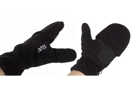 �������� NTLS Fleece gloves windproof � ��������  ��. dark blue �-�. L/XL - ������� ��������-������� ���������� ������� ������� 1