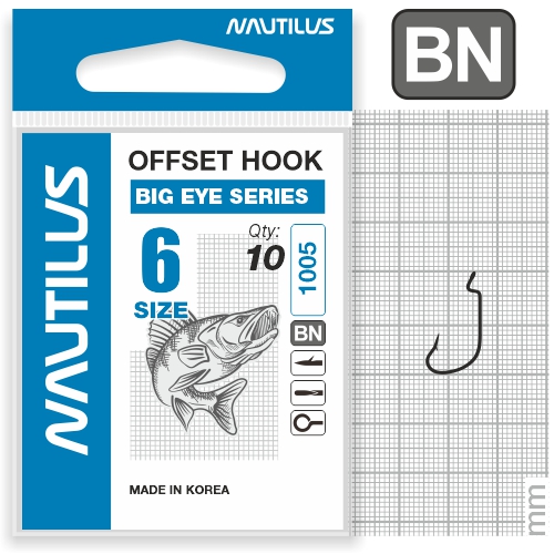   Nautilus Offset Big Eye Series Worm 1005    6 -  -   