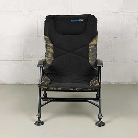 NautilusTotal Carp Chair Camo 48x39x66   120 -  -    1