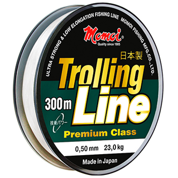 Леска Momoi Trolling Line 0.40мм 15.0кг 300м прозрачная - оптовый интернет-магазин рыболовных товаров Пиранья