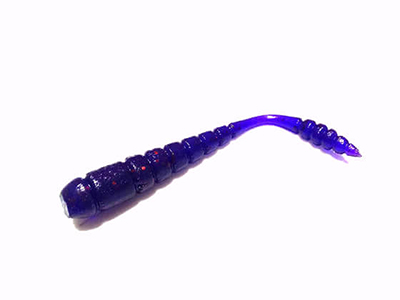   TrixBait X-Worm 2,0", .002 violet/red, .10 -  -   