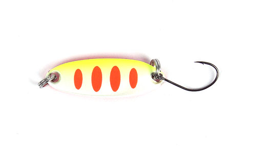 Блесна колеблющаяся Garry Angler Stream Leaf  3.0g. 3 cm. цвет #38 UV - оптовый интернет-магазин рыболовных товаров Пиранья 2