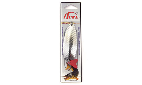 Блесна колеблющаяся Miwa MN012-30гр silver - оптовый интернет-магазин рыболовных товаров Пиранья