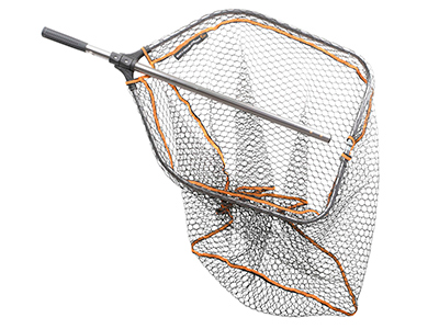 Подсак спинннинговый Savage Gear Folding Rubber Large Mesh XL (70x85cm) - оптовый интернет-магазин рыболовных товаров Пиранья