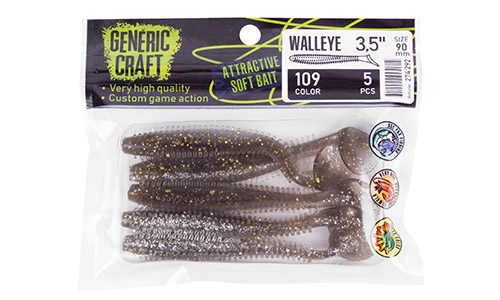   Generic Craft Walleye 3,5in, 9, .109, .5, . 274292 -  -    1