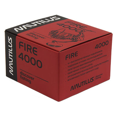 Катушка Nautilus Fire 4000 - оптовый интернет-магазин рыболовных товаров Пиранья 8