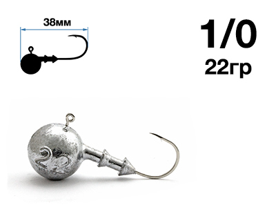 Джигер Nautilus Sting Sphere SSJ4100 hook №1/0 22гр - оптовый интернет-магазин рыболовных товаров Пиранья
