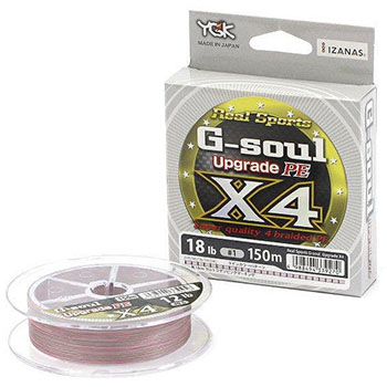  YGK Real Sports G-Soul X4 Upgrade  #0.8  6,35 200 -  -   