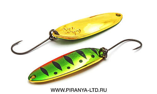 Блесна колеблющаяся Garry Angler Stream Leaf  3.0g. 3 cm. цвет #16 UV - оптовый интернет-магазин рыболовных товаров Пиранья