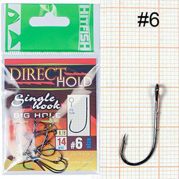     HITFISH Direct Hold Single Hook 06 (  ) -  -   