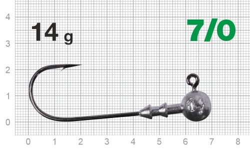 Джигер Nautilus Long Power NLP-1110 hook № 7/0 14гр - оптовый интернет-магазин рыболовных товаров Пиранья