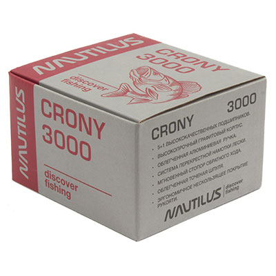 Катушка Nautilus Crony 3000 - оптовый интернет-магазин рыболовных товаров Пиранья 8