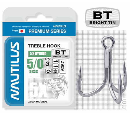   Nautilus 5X Hybrid Premium Series 6067BT 5/0 (3) -  -   