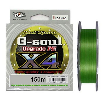  YGK  Real Sports G-Soul X4 Upgrade  #0.4 3.63 150 -  -   