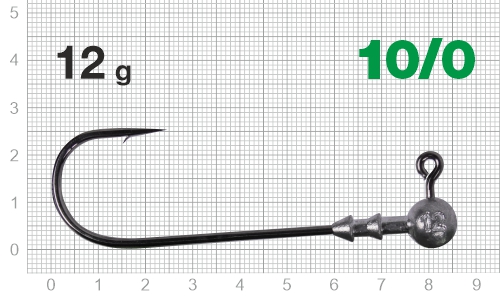 Джигер Nautilus Long Power NLP-1110 hook №10/0 12гр - оптовый интернет-магазин рыболовных товаров Пиранья