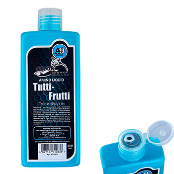 Ликвид Sonik Baits Tutti-Frutti (тутти-фрутти) 250мл - оптовый интернет-магазин рыболовных товаров Пиранья