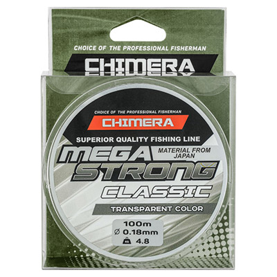  Chimera Megastrong Classic Transparent Color  50  #0.35 -  -    1