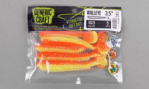   Generic Craft Walleye 3,5in, 9, .103, .5, . 274288 -  -    1