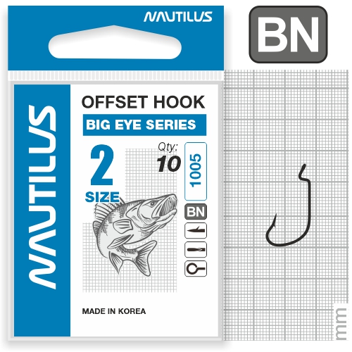   Nautilus Offset Big Eye Series Worm 1005  2 -  -   