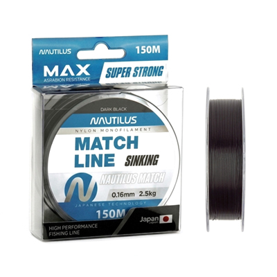����� �������� Nautilus Match sinking 0,28��.,7,1��, 150�.dark black - ������� ��������-������� ���������� ������� �������