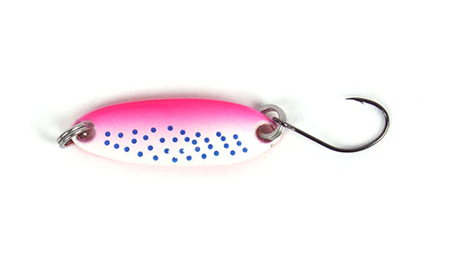 Блесна колеблющаяся Garry Angler Stream Leaf  3.0g. 3 cm. цвет #35 UV - оптовый интернет-магазин рыболовных товаров Пиранья 2
