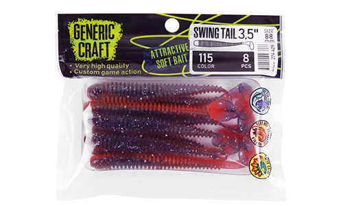   Generic Craft Swing tail 3,5in, 8,8, .115, .8, . 274429 -  -    1