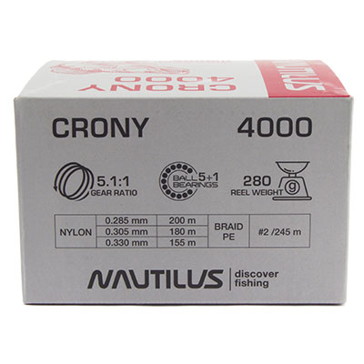 Катушка Nautilus Crony 4000 - оптовый интернет-магазин рыболовных товаров Пиранья 9