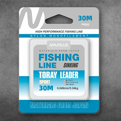 ����� Nautilus Toray Leader Sport 0,049��.,0,34��, 30�.clean NEW - ������� ��������-������� ���������� ������� �������