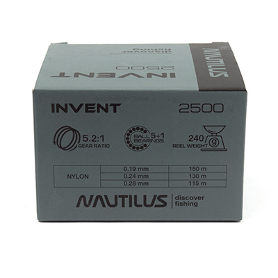  Nautilus Invent 2500 -  -    11