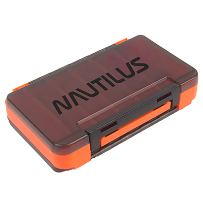 Коробка для приманок Nautilus 2-х сторонняя Orange NB2-192 19,2*12*3,8 - оптовый интернет-магазин рыболовных товаров Пиранья