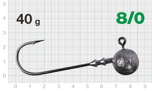 Джигер Nautilus Long Power NLP-1110 hook № 8/0 40гр - оптовый интернет-магазин рыболовных товаров Пиранья