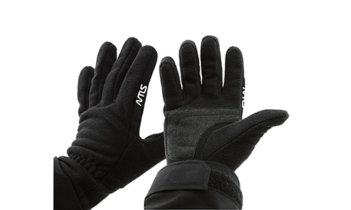  NTLS Fleece gloves windproof . dark blue -.  M/L -  -   