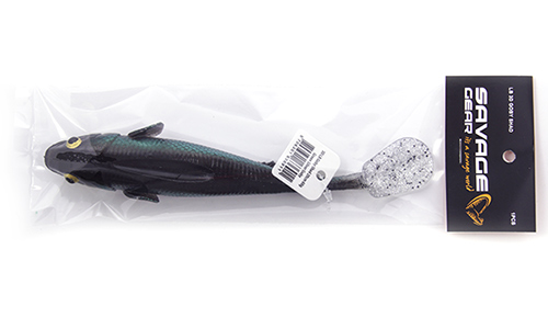 Мягкая приманка Savage Gear LB 3D Goby Shad 200 Green/Silver Goby, 20см, 60гр, 1шт, арт.63691 техническая упаковка - оптовый интернет-магазин рыболовных товаров Пиранья