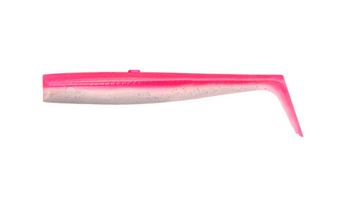 Мягкая приманка Savage Gear Sandeel V2 Tail 140 Pink Pearl Silver, 14см, 23г, уп.5шт, арт.72559 - оптовый интернет-магазин рыболовных товаров Пиранья