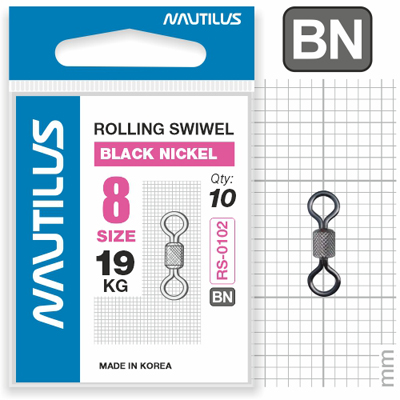  Nautilus Rolling Swivel 0102 size # 8  19 -  -   