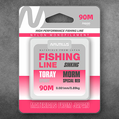 ����� Nautilus Toray MORM Special Sport 0,074��., 0.75��, 90�.red NEW - ������� ��������-������� ���������� ������� �������