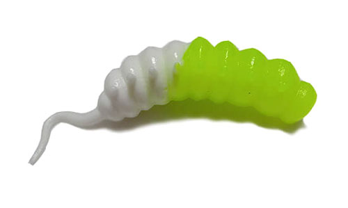   TroutMania Lohmatka 1,8", 4,57, 1,7, .202 Lime&White (Bubble Gum), .8 -  -   