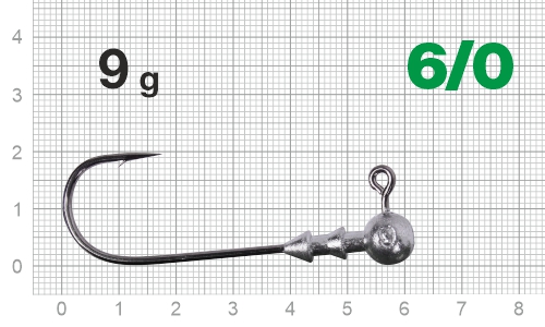 Джигер Nautilus Long Power NLP-1110 hook № 6/0  9гр - оптовый интернет-магазин рыболовных товаров Пиранья