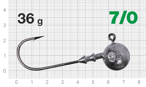 Джигер Nautilus Long Power NLP-1110 hook № 7/0 36гр - оптовый интернет-магазин рыболовных товаров Пиранья