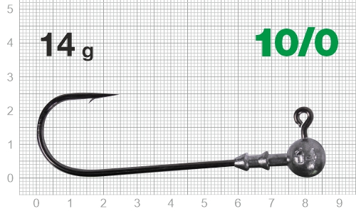 Джигер Nautilus Long Power NLP-1110 hook №10/0 14гр - оптовый интернет-магазин рыболовных товаров Пиранья